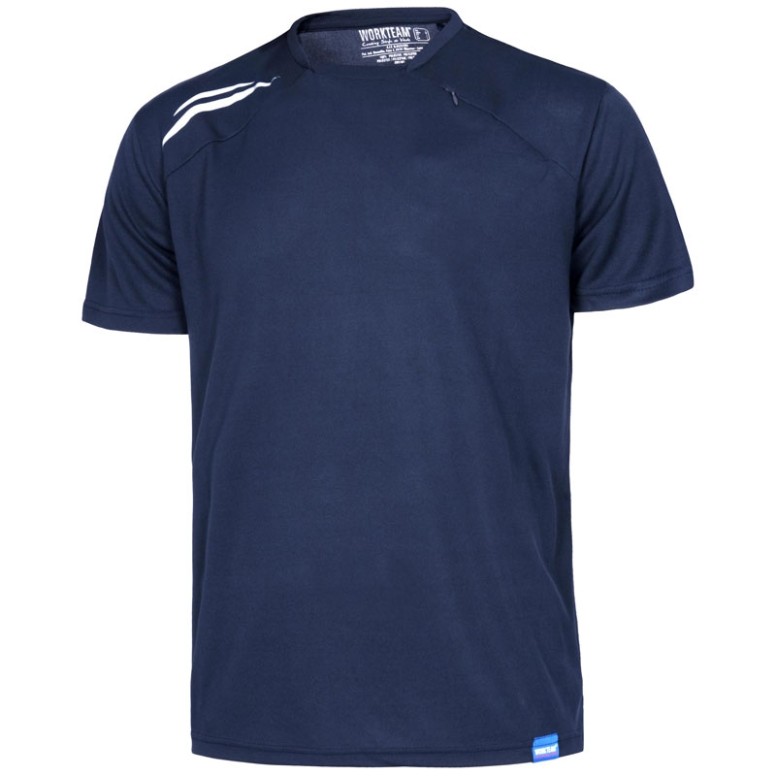 T-shirt col rond à manches courtes - Workteam