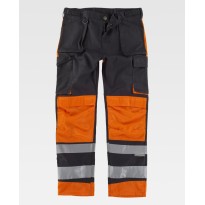 Pantalon de travail à poches multiples haute visibilité C2914 - Workteam