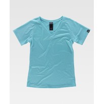 T-shirt sportive extensible pour femmes S7525 - Workteam