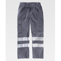 Pantalon de travail à poches multiples avec bandes réfléchissantes B1447 - Workteam