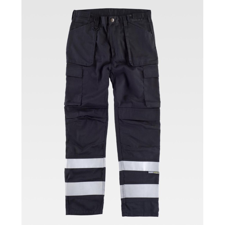 Pantalon de travail à poches multiples C2911 -...
