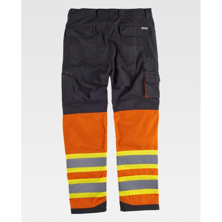 Pantalon de travail à poches multiples avec...