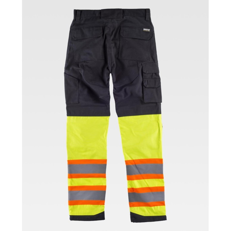 Pantalon de travail à poches multiples avec...