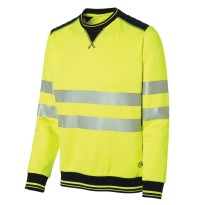 Sweat col rond de travail Haute Visibilité Molinel Luklight 0480.9999.065