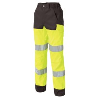 Pantalon de travail haute visibilité multipoches Molinel Luklight 2194.2351.044