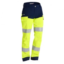 Pantalon de travail haute visibilité multipoches Molinel Luklight Lady 2486.2351.158