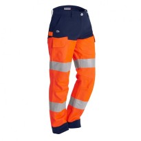 Pantalon de travail haute visibilité multipoches Molinel Luklight Lady 2486.2351.158