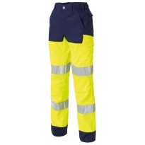 Pantalon de travail haute visibilité multipoches Molinel Luklight Light 0464.2663.158