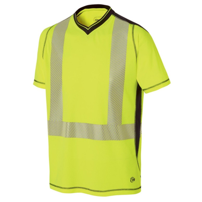 T-shirt manches courtes de travail Haute...