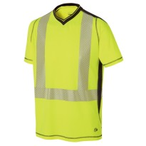 T-shirt manches courtes de travail Haute Visibilité Anti-UV Molinel Luklight 0471.9999.065