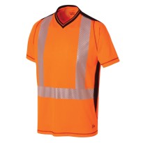 T-shirt manches courtes de travail Haute Visibilité Anti-UV Molinel Luklight 0471.9999.065