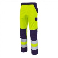 Pantalon de travail haute visibilité multipoches Molinel...