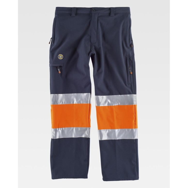 Pantalon de travail Workshell haute visibilité...