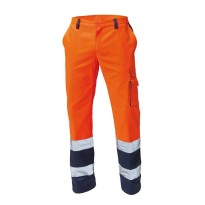 Pantalon de travail Siggi bicolore haute visibilité Step One AV 69SE0335/00-9016