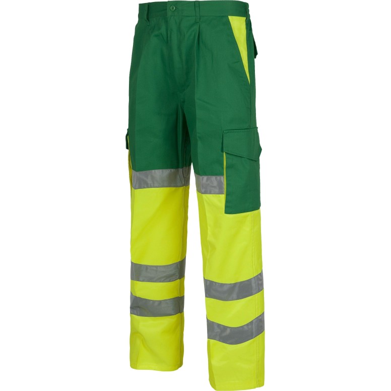Pantalons de travail haute visibilité renforcés...