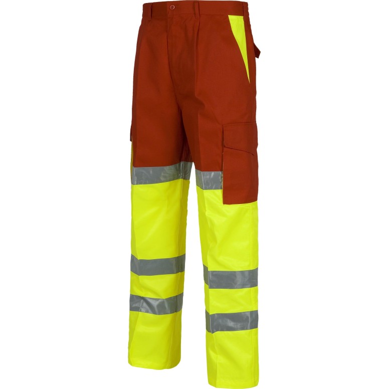 Pantalons de travail haute visibilité renforcés...