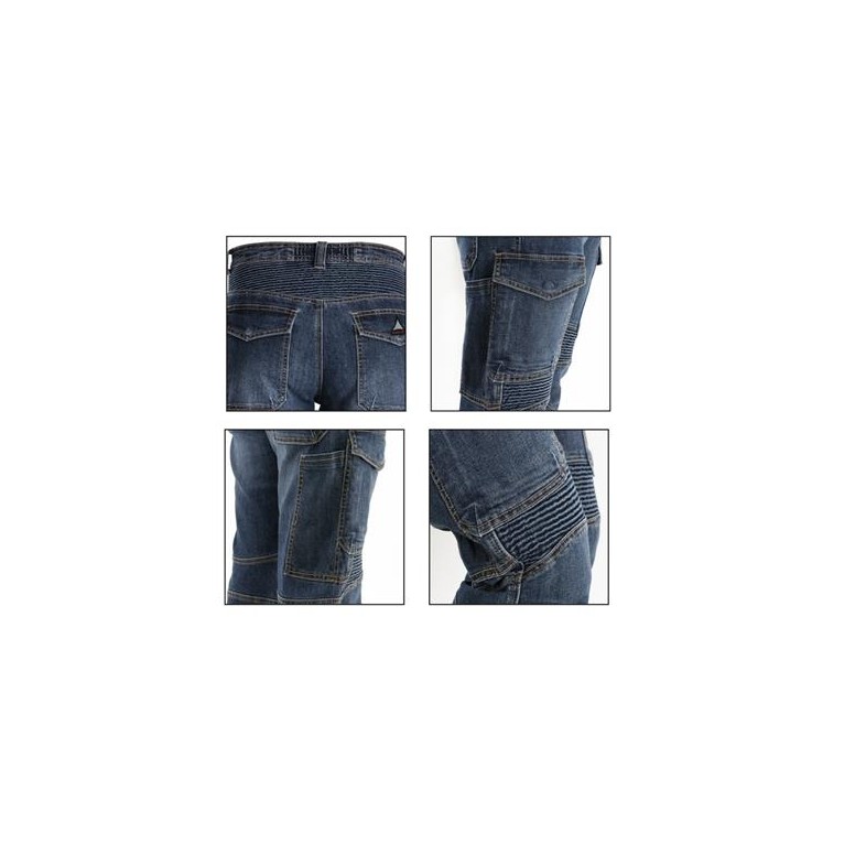 Pantalons de travail en jean multi-poches...