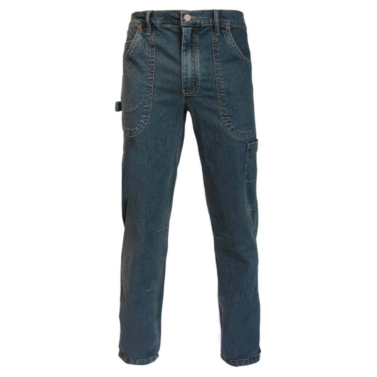 Pantalons de travail en jean multi-poches...