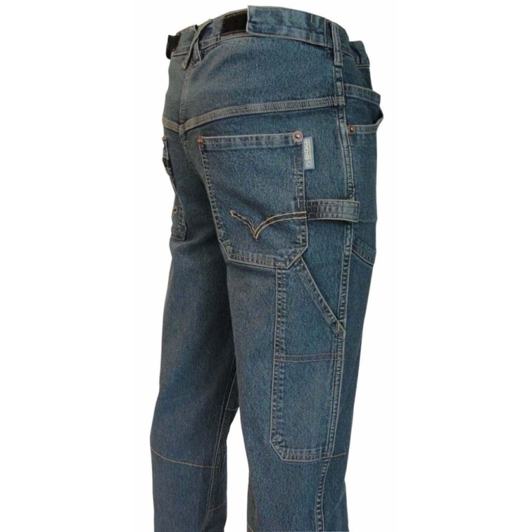 Pantalons de travail en jean multi-poches...