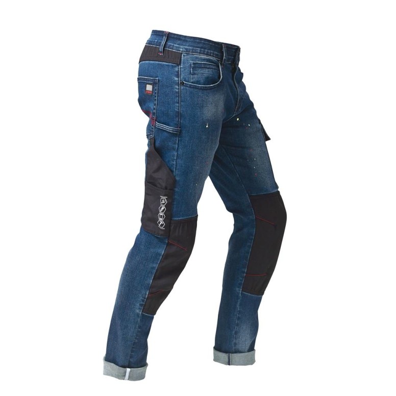 Pantalons de travail en jean Stretch Speed de...