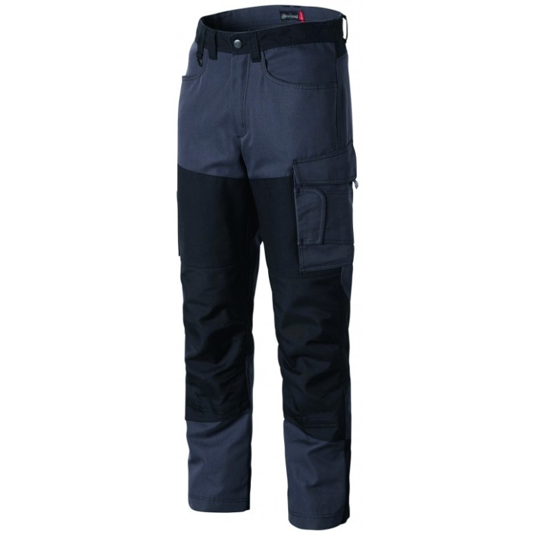 Pantalon genouillères de travail multipoches...