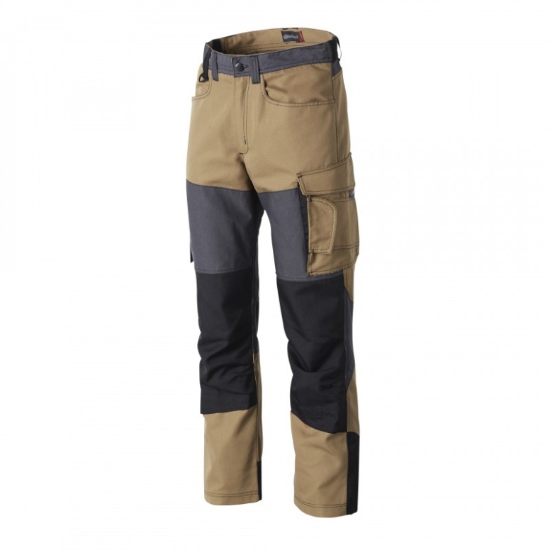 Pantalon genouillères de travail multipoches...