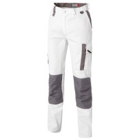 Pantalon genouillères de travail multipoches Molinel White & Pro 2204.2351.001