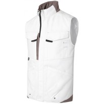 Gilet matelassé de travail multipoches Molinel White & Pro 2836.2351.001