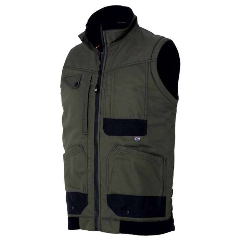 Gilet matelassé de travail multipoches Molinel...