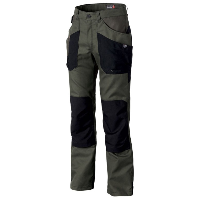 Pantalon genouillères de travail Multipoches...