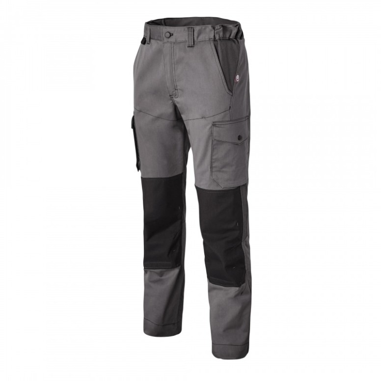Pantalon genouillères de travail multipoches...