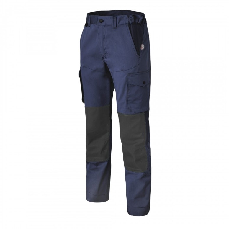 Pantalon genouillères de travail multipoches...