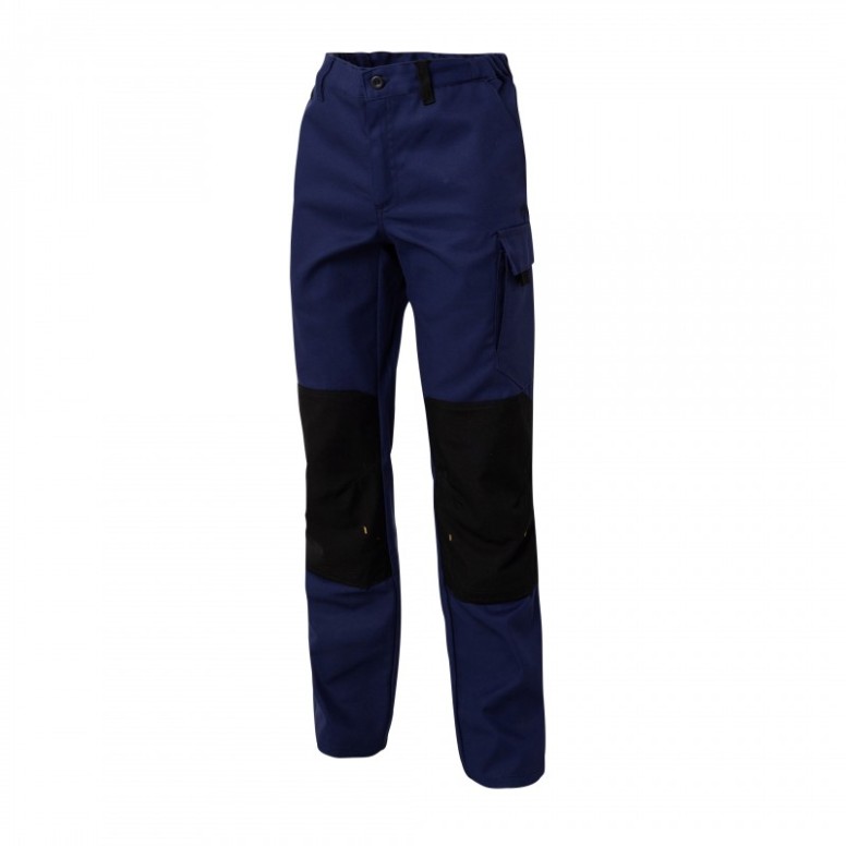 Pantalon genouillères de travail multipoches...