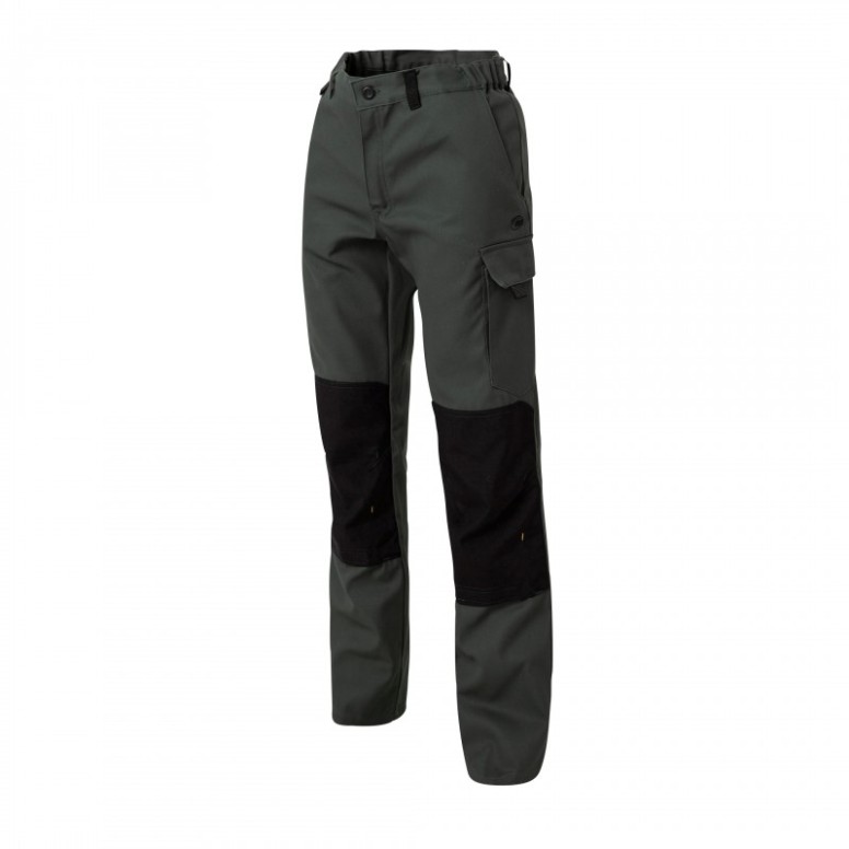 Pantalon genouillères de travail multipoches...