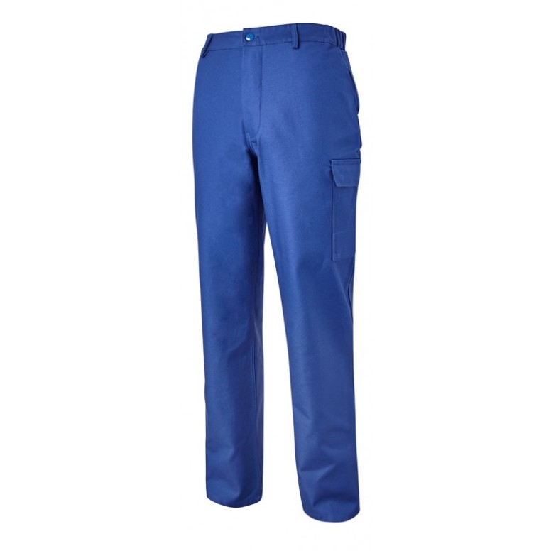 Pantalon de travail 100% coton multipoches...