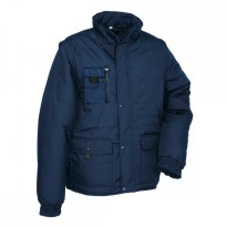 Veste de travail rembourrée à poches multiples Cofra...