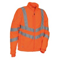 Veste polaire de travail haute visibilité à poches multiples Cofra Dukesse V544-0-00
