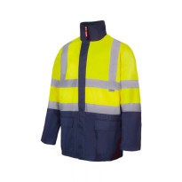 Parka bicolore 4 en 1 de travail haute visibilité à... 2