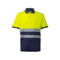 Polo bicolore de travail haute visibilité Velilla RS 305523 2