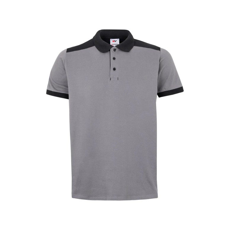 Polo bicolore de travail extensible Velilla...