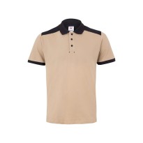 Polo bicolore de travail extensible Velilla 105519S