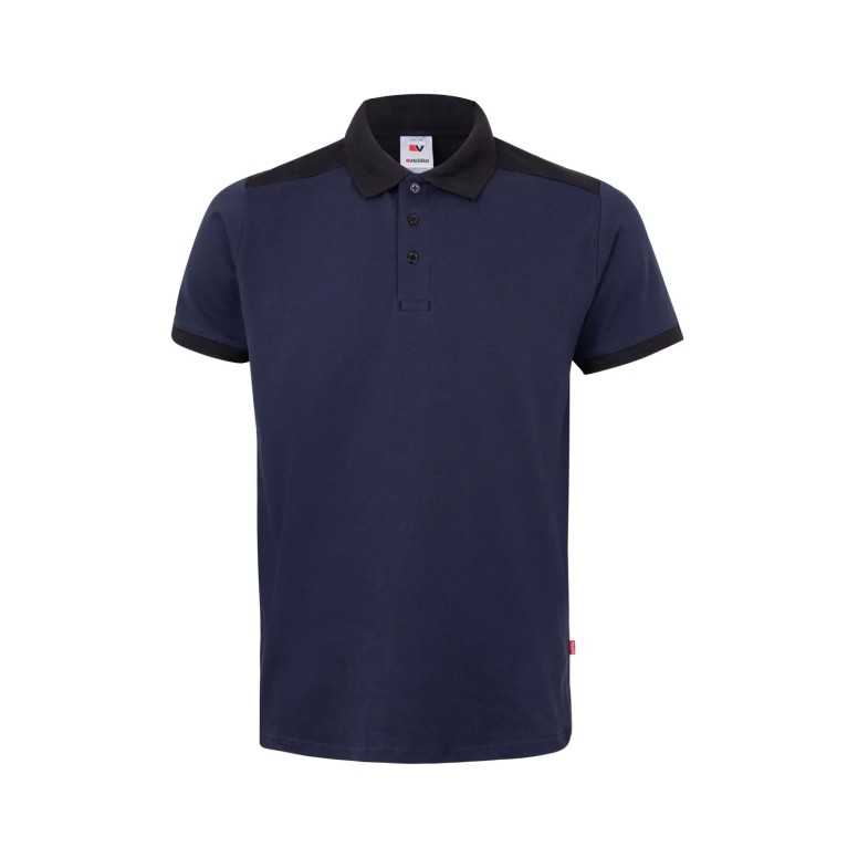 Polo bicolore de travail extensible Velilla...
