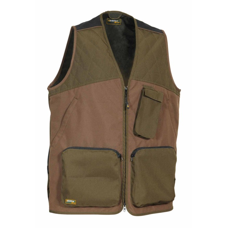 Gilet de travail multipoches Cofra Zivat V542-0-04