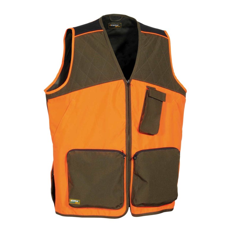Gilet de travail multipoches Cofra Zivat V542-0-04