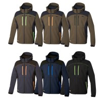 Veste de travail Softshell Stretch multipoches Cofra Klarbo V552-0-03