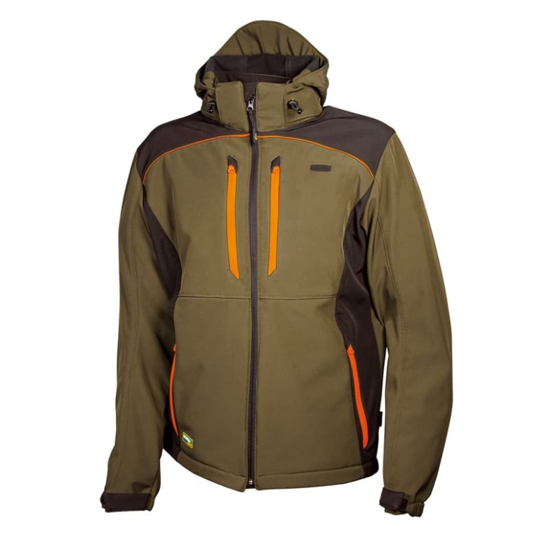 Veste de travail Softshell Stretch multipoches...