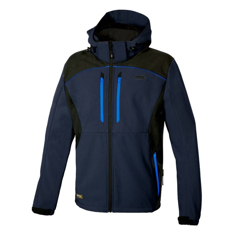 Veste de travail Softshell Stretch multipoches...