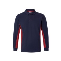 Polo bicolore à manches longues de travail Velilla 105514
