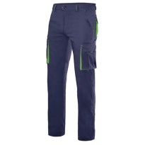 Pantalon de travail bicolore extensible à multiples poches Velilla 103024S