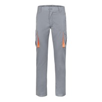 Pantalon de travail bicolore extensible à multiples poches Velilla 103024S